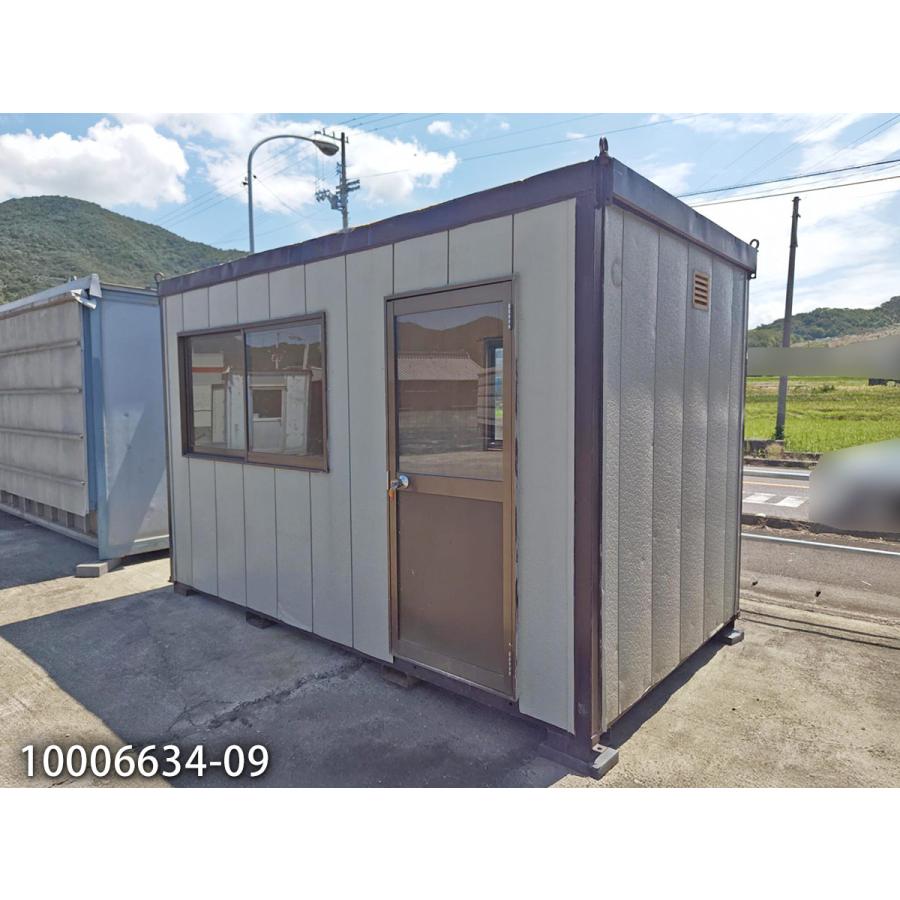 3.7m 2.2坪 ユニットハウス 中古 4.5畳 7.4平米 休憩所 簡易ハウス