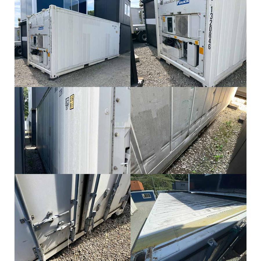 20ft冷蔵コンテナ 中古 4.4坪 8.9畳 14.7平米 中古プレハブ 中古