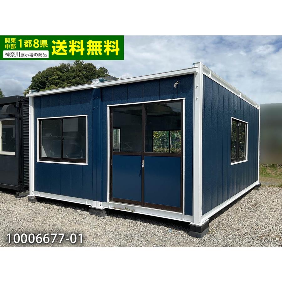 ナガワ 5.6m 7.9坪 2連棟 ユニットハウス 中古 15.8畳 26.2平米