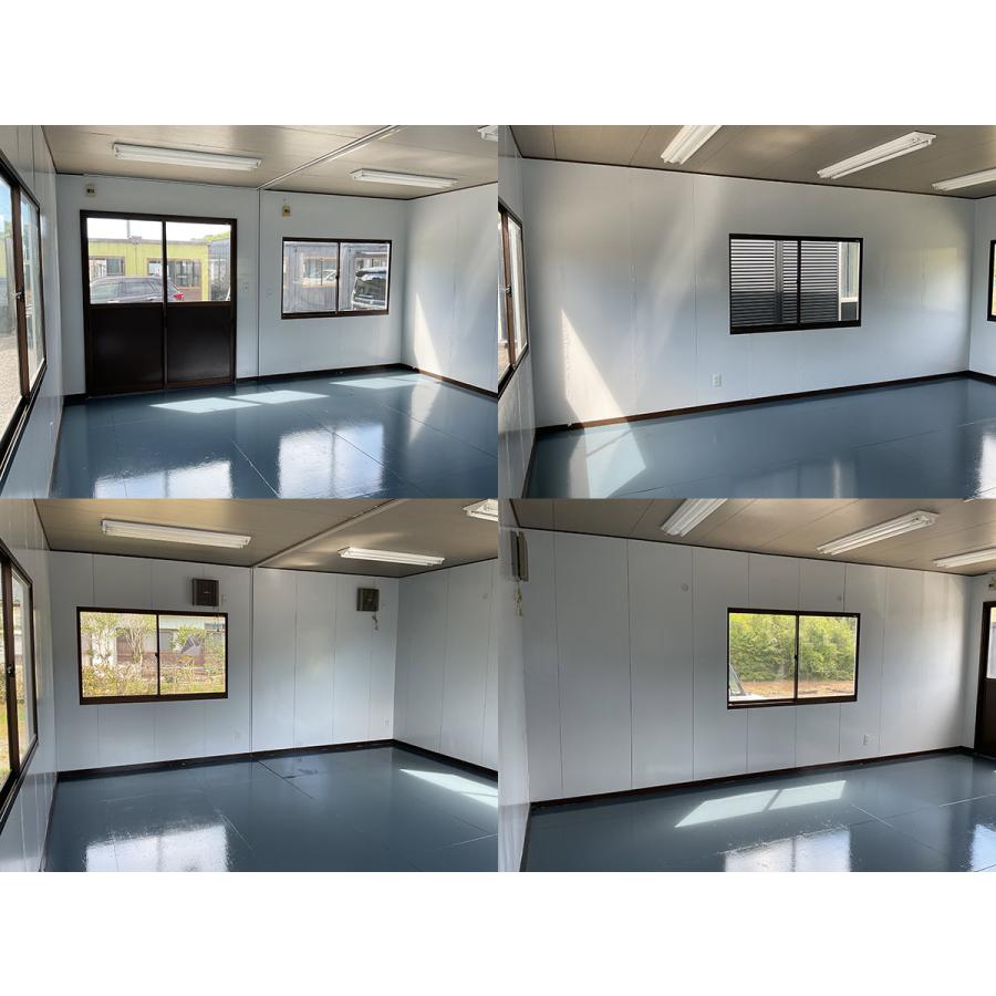 ナガワ 5.6m 7.9坪 2連棟 ユニットハウス 中古 15.8畳 26.2平米