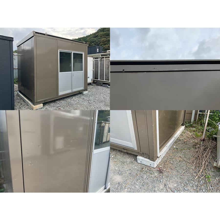 【在庫品】三協フロンテア製★単体2.3坪ハウス★引戸タイプ MSL 標準パッケージ｜ユニットハウス・プレハブ・コンテナハウスの三協