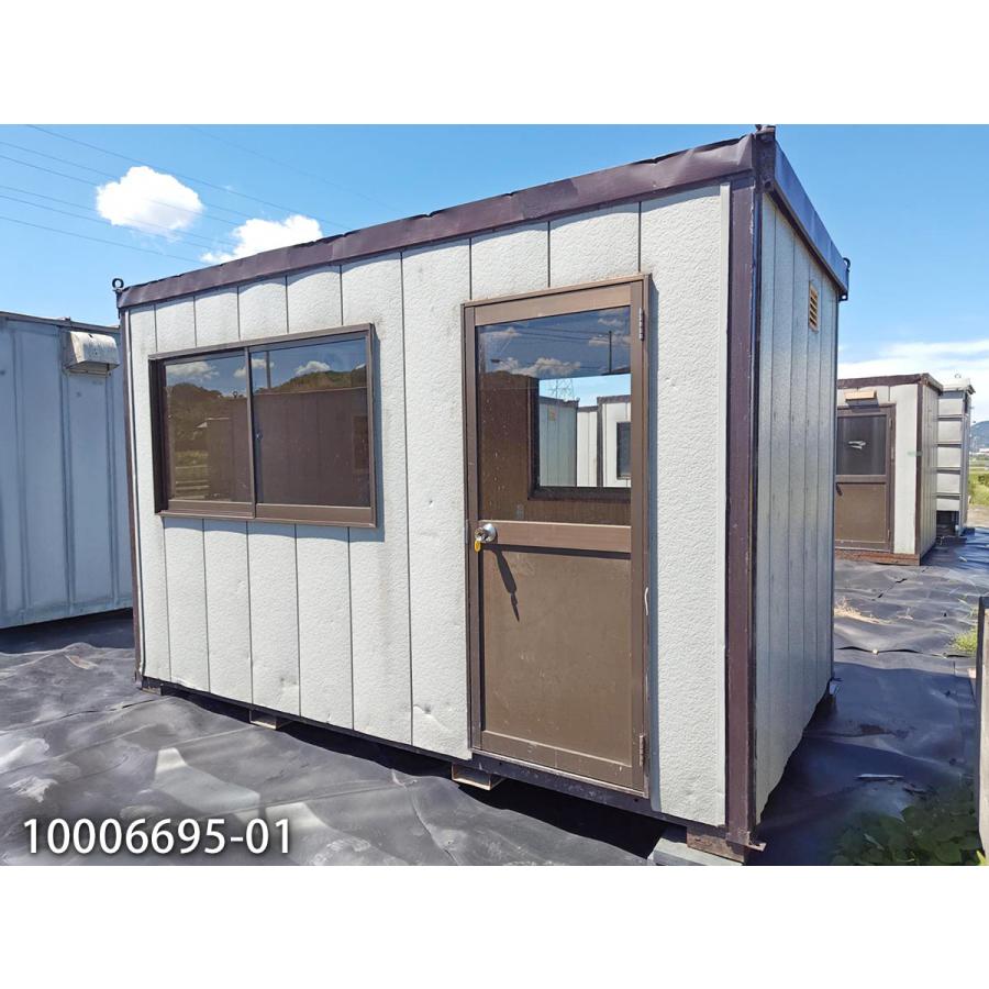 3.7m 2.2坪 ユニットハウス 中古 4.5畳 7.4平米 休憩所 簡易ハウス 