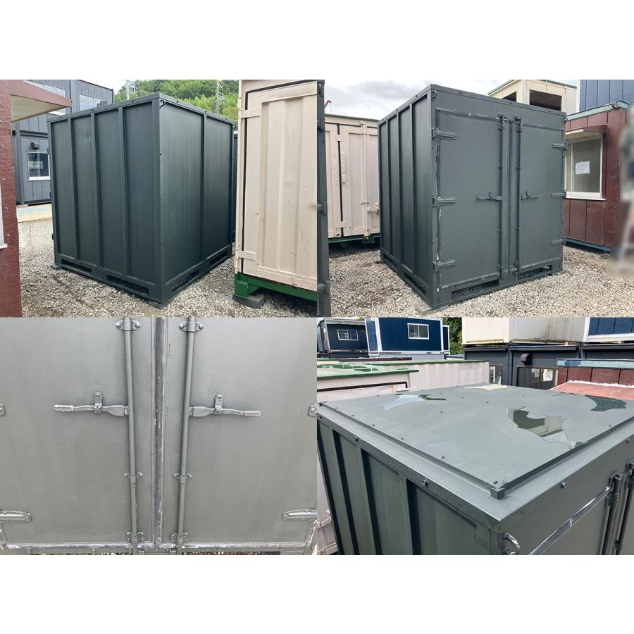 【決まりました】中古プレハブ（コンテナ）1坪 中古ユニットハウス 1.8m 1坪 2.1帖 3.4平米 中古コンテナ 中古