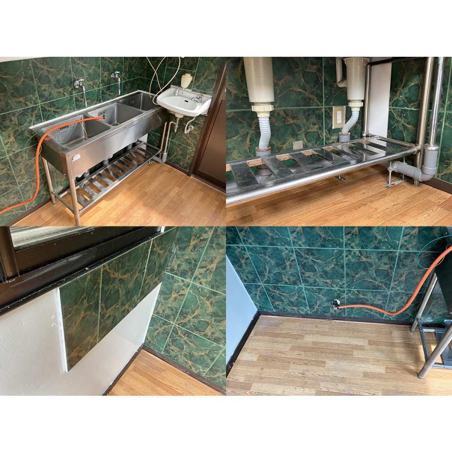 プレハブ家具付き シンク付き 2.7m 1.5坪 店舗仕様ユニットハウス 中古 2.9畳 4.9平米