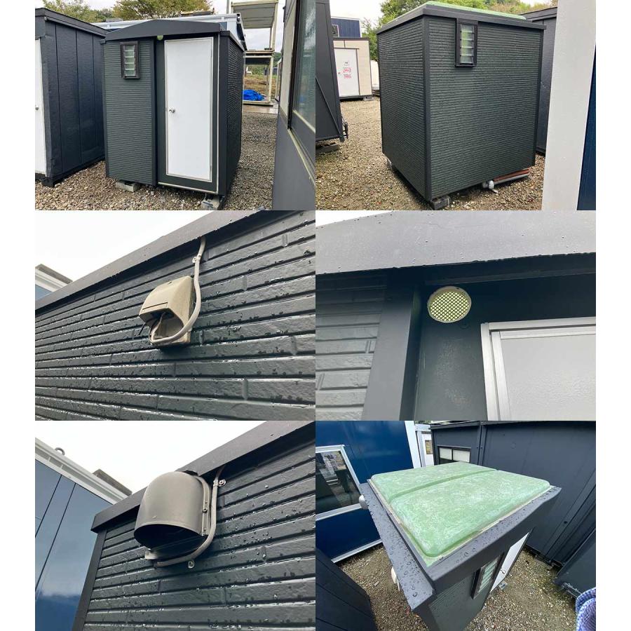 1.6m シャワーユニット 中古 0.8坪 1.5畳 2.5平米 スーパーハウス 休憩