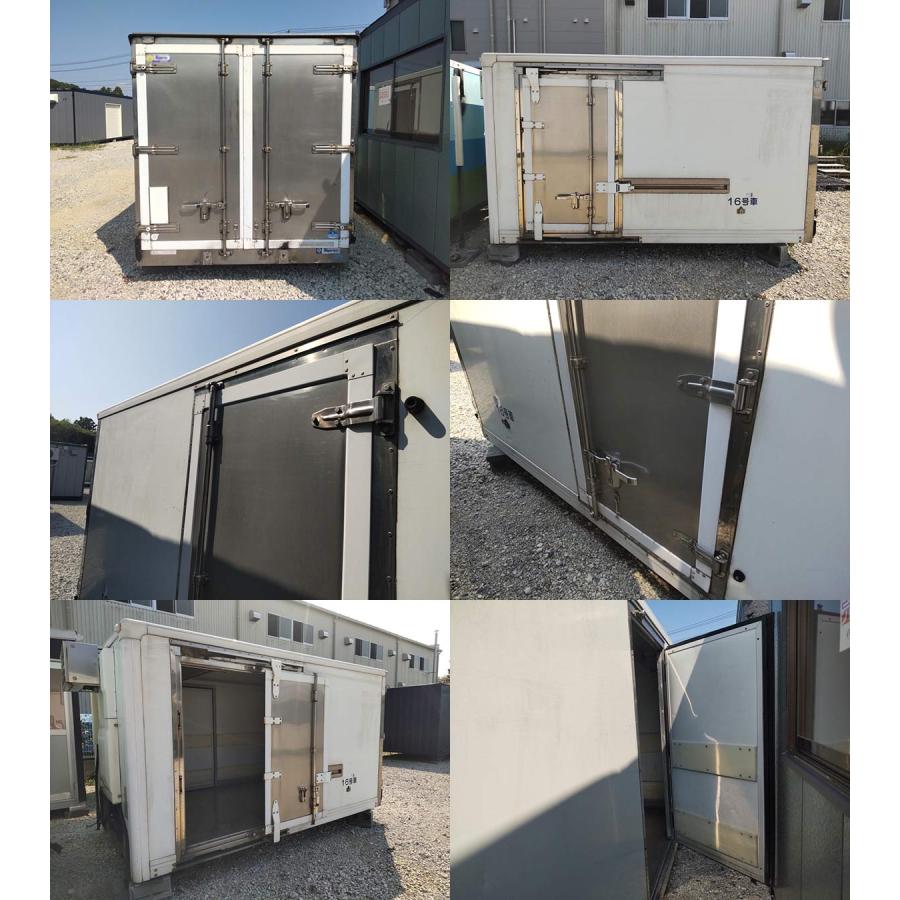 3.3m トラックコンテナ 中古 1.8坪 3.5畳 5.8平米 中古コンテナ 休憩所 