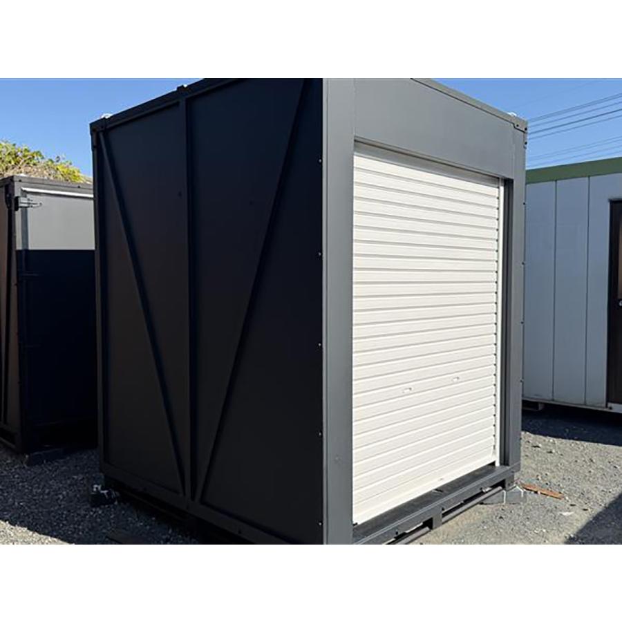 2.1m シャッター付き倉庫 中古 1.3坪 2.5畳 4.2平米 中古コンテナ 