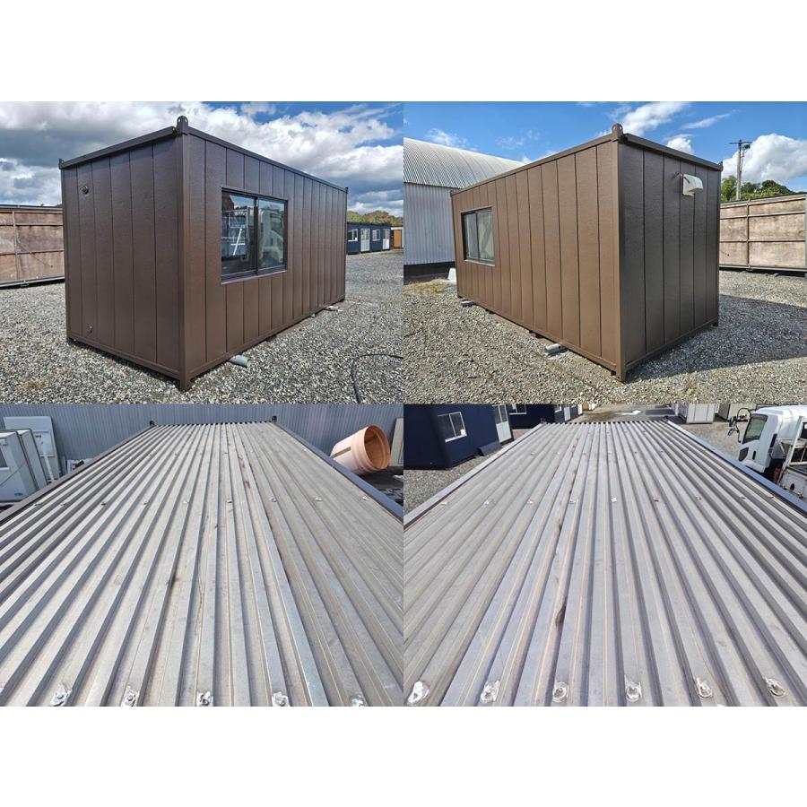 プレハブ、スーパーハウス、小屋 5.4m 3.8坪 ユニットハウス 中古 7.5畳 12.4平米 スーパーハウス 休憩