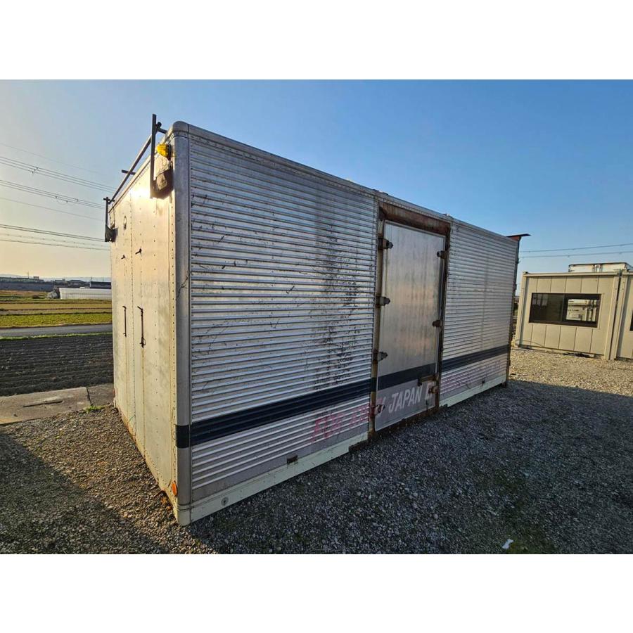 6m トラックコンテナ 中古 4.5坪 8.9畳 14.8平米 休憩所 簡易ハウス 