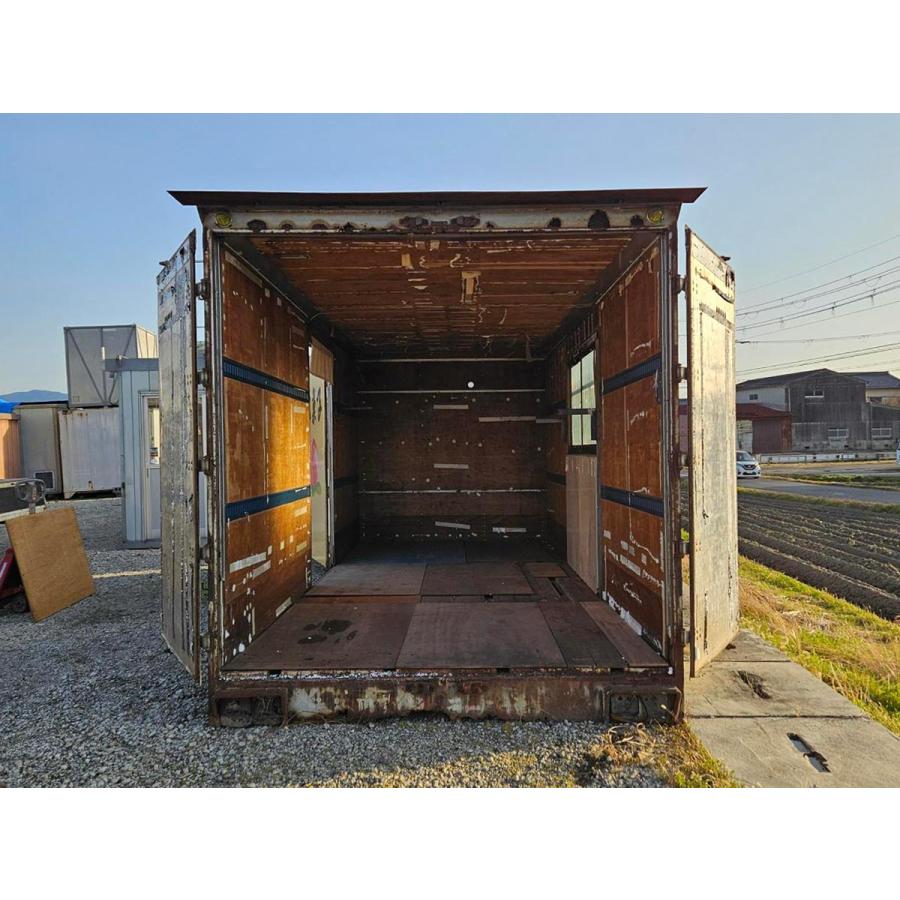 6m トラックコンテナ 中古 4.5坪 8.9畳 14.8平米 休憩所 簡易ハウス