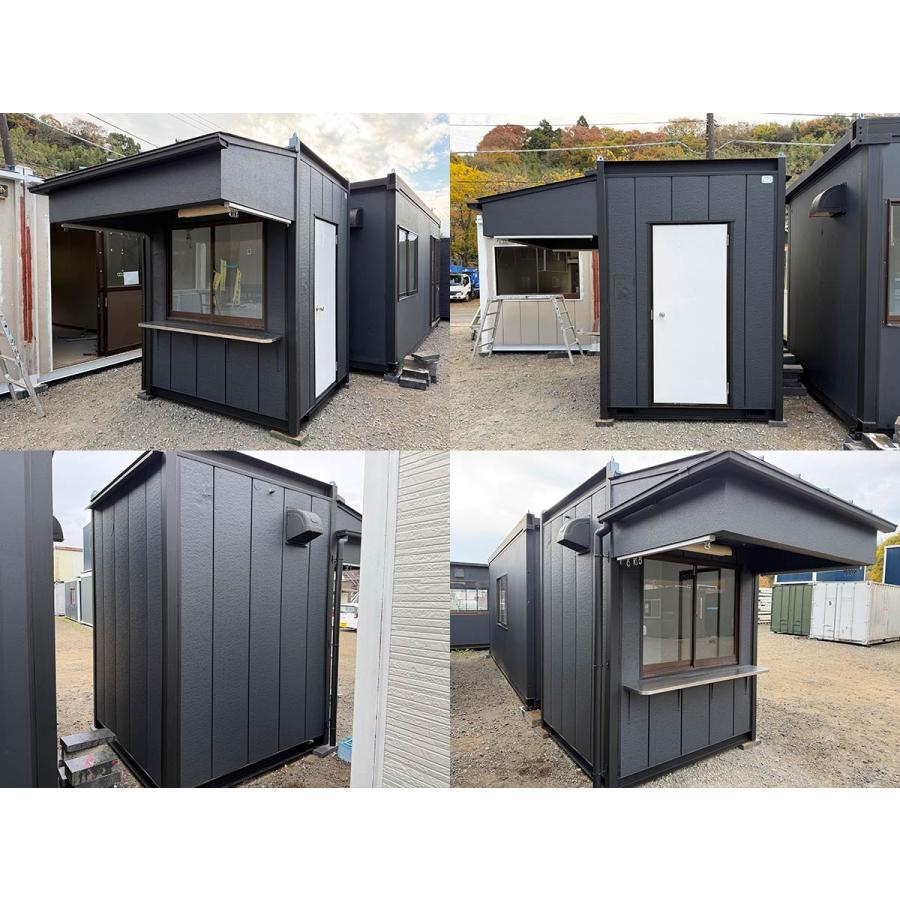 プレハブ、スーパーハウス、小屋 5.4m 3.8坪 ユニットハウス 中古 7.5畳 12.4平米 スーパーハウス 休憩