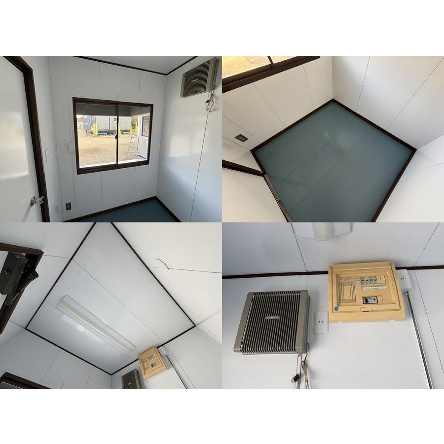 ナガワ 1坪ユニットハウス 中古 2.1畳 3.4平米 スーパーハウス 休憩所