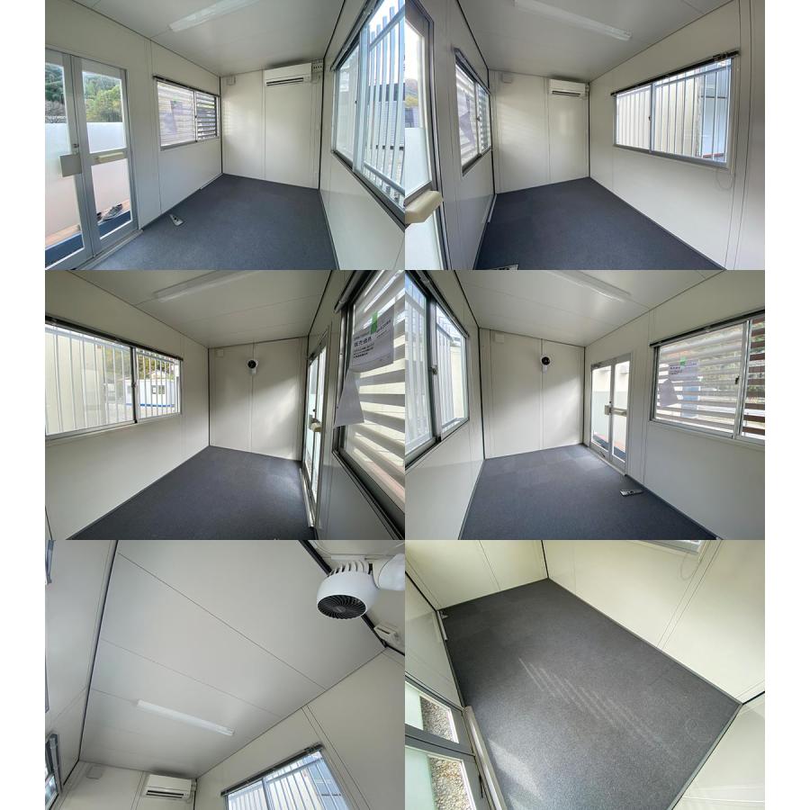 三協フロンテア デッキ付き 3.9m 2.6坪 ユニットハウス 中古 5.2畳 