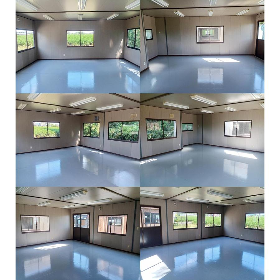 5.6m 11.8坪 3連棟 ユニットハウス 中古 23.7畳 39.1平米 スーパー