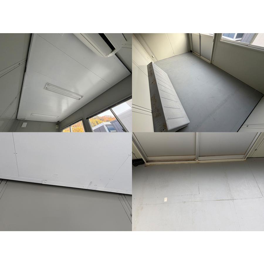三協フロンテア 4.1m 2.9坪 簡易基礎付きユニットハウス 中古 5.9畳