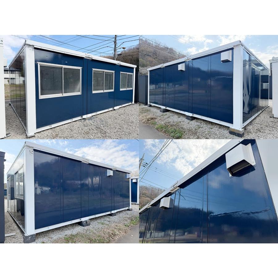 三協フロンテア 5.4m 11.8坪 3連棟 ユニットハウス 中古 23.6畳 39 