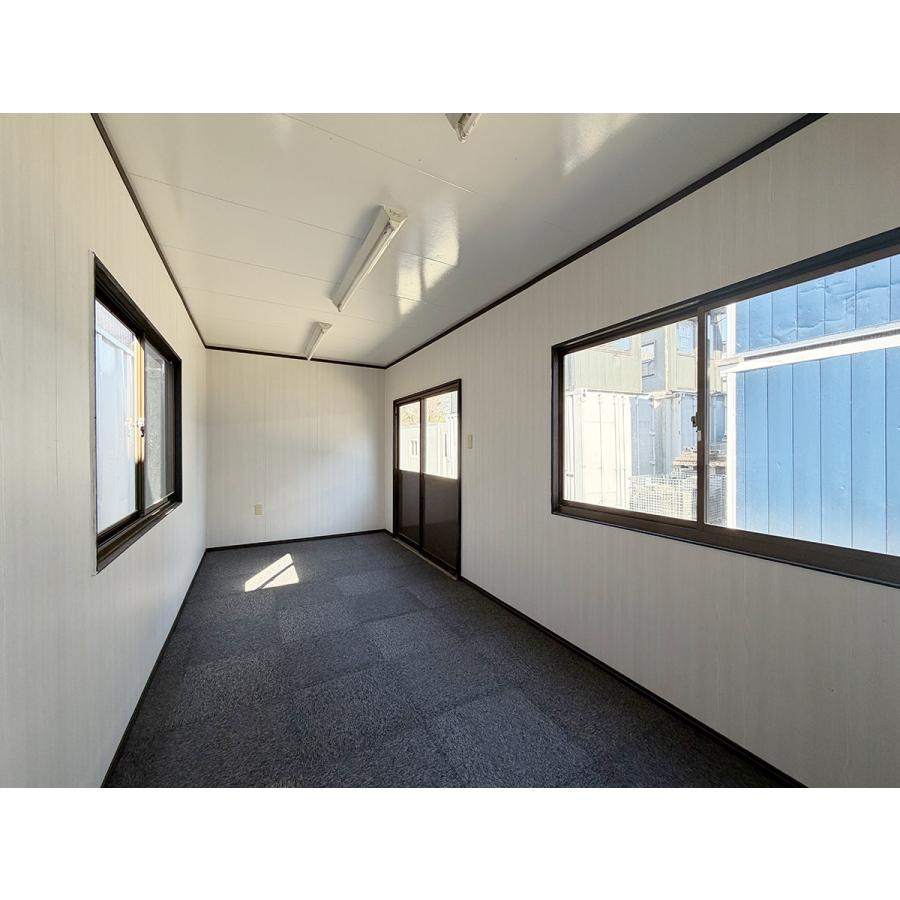 5.6m 3.9坪 ユニットハウス 中古 7.7畳 12.8平米 休憩所 趣味部屋