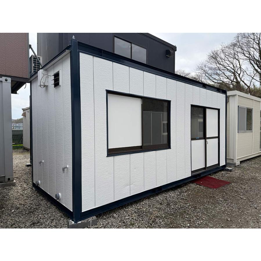 ナガワ トイレハウス シャワー付 5.5m 3.8坪 7.6畳 12.5平米 ユニット