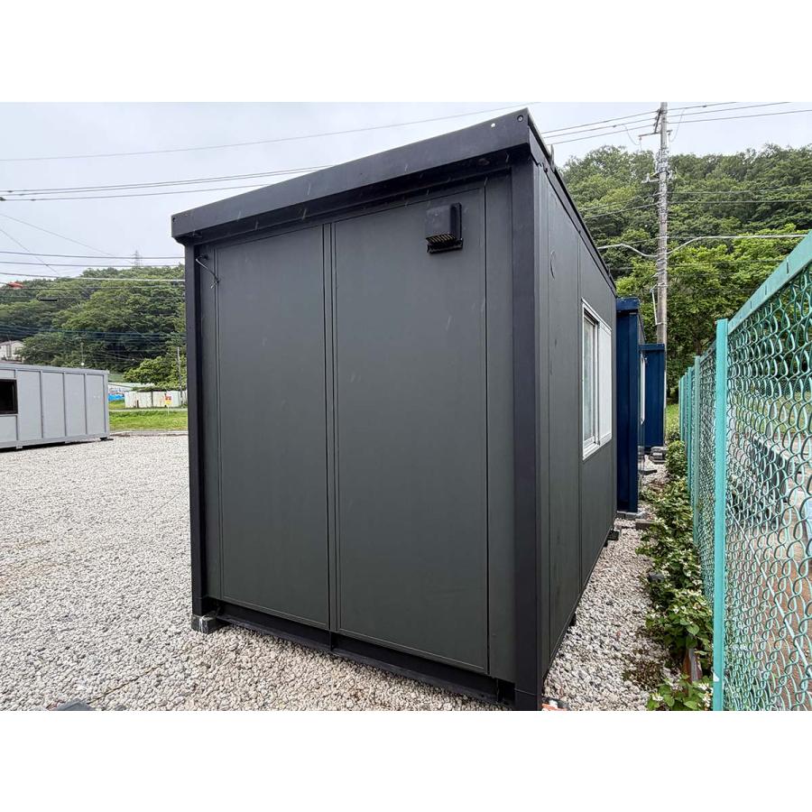 三協フロンテア 3.7m 2.6坪 ユニットハウス 中古 5.2畳 8.6平米 塗装 