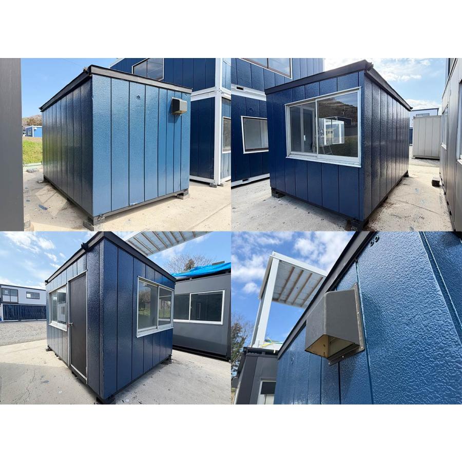 ナガワ　スーパーハウス　コンテナハウス　16畳 ナガワ 3.6m 2.8坪 ワイドユニットハウス 中古 5.6畳 9.2平米