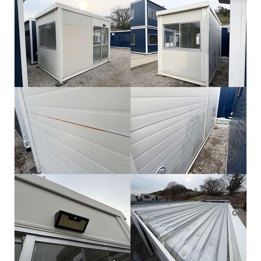 三協フロンティア製中古ユニットハウス　2.6坪　8.6㎡ 三協フロンテア 3.8m 2.6坪 ユニットハウス 5.2畳 8.6平米 中古