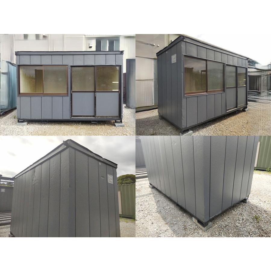 3.6m 2坪 ユニットハウス 中古 4.1畳 6.7平米 スーパーハウス 休憩所 