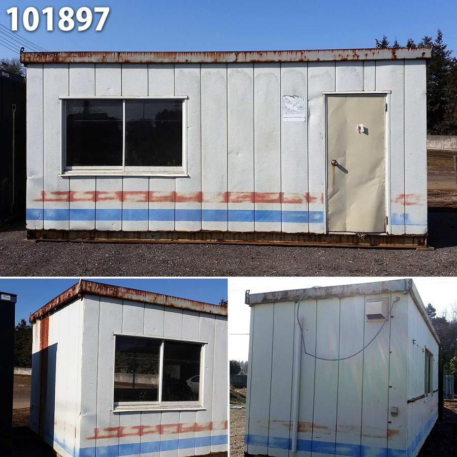 101897 中古 激安現状販売 5.4m ユニットハウス プレハブ 倉庫 資材