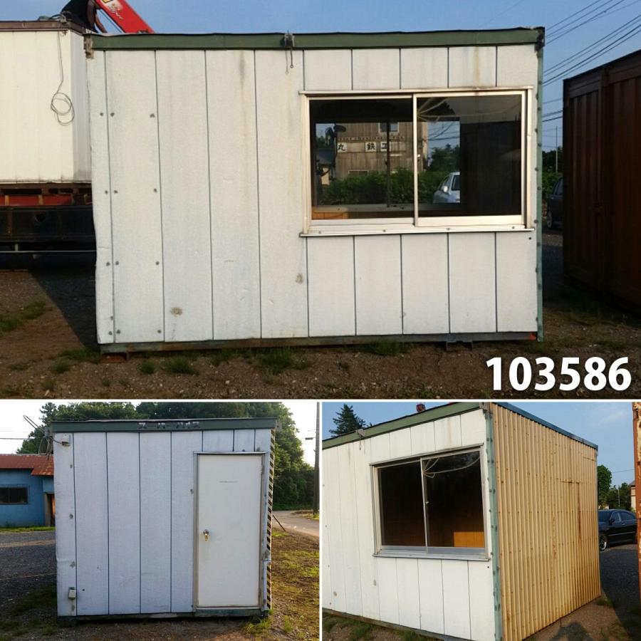 103586 中古 激安現状販売 3.4m ユニットハウス プレハブ 倉庫 物置