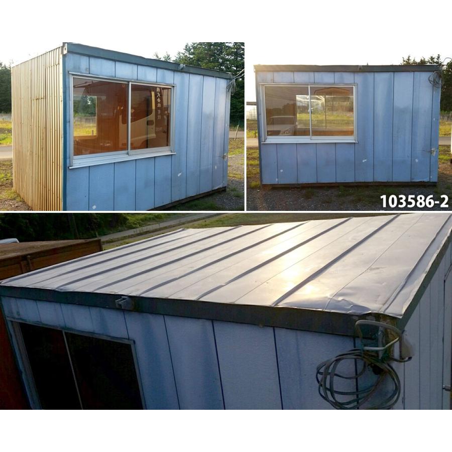 103586 中古 激安現状販売 3.4m ユニットハウス プレハブ 倉庫 物置