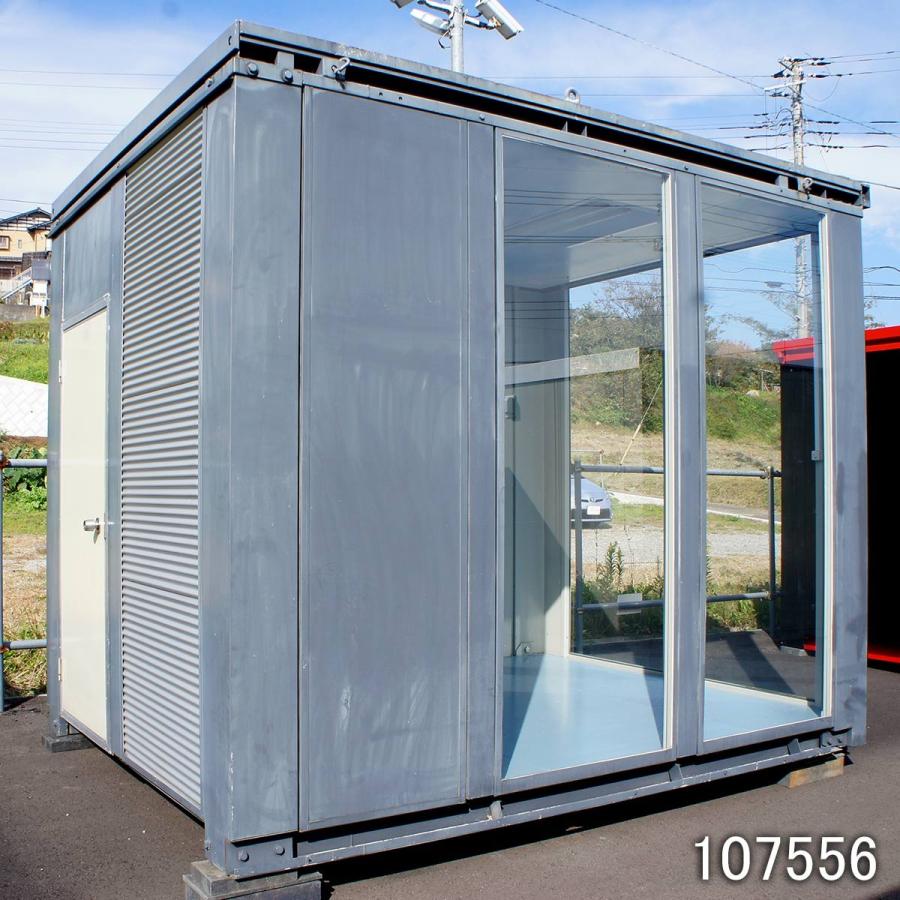 107556 中古 格安現状販売 3.2m ショールーム ユニットハウス 107556 中古 格安現状販売 3.2m ショールーム ユニットハウス