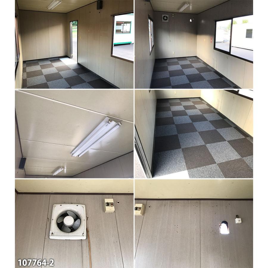 107764 中古 格安現状販売 5.4m ユニットハウス コンテナ プレハブ