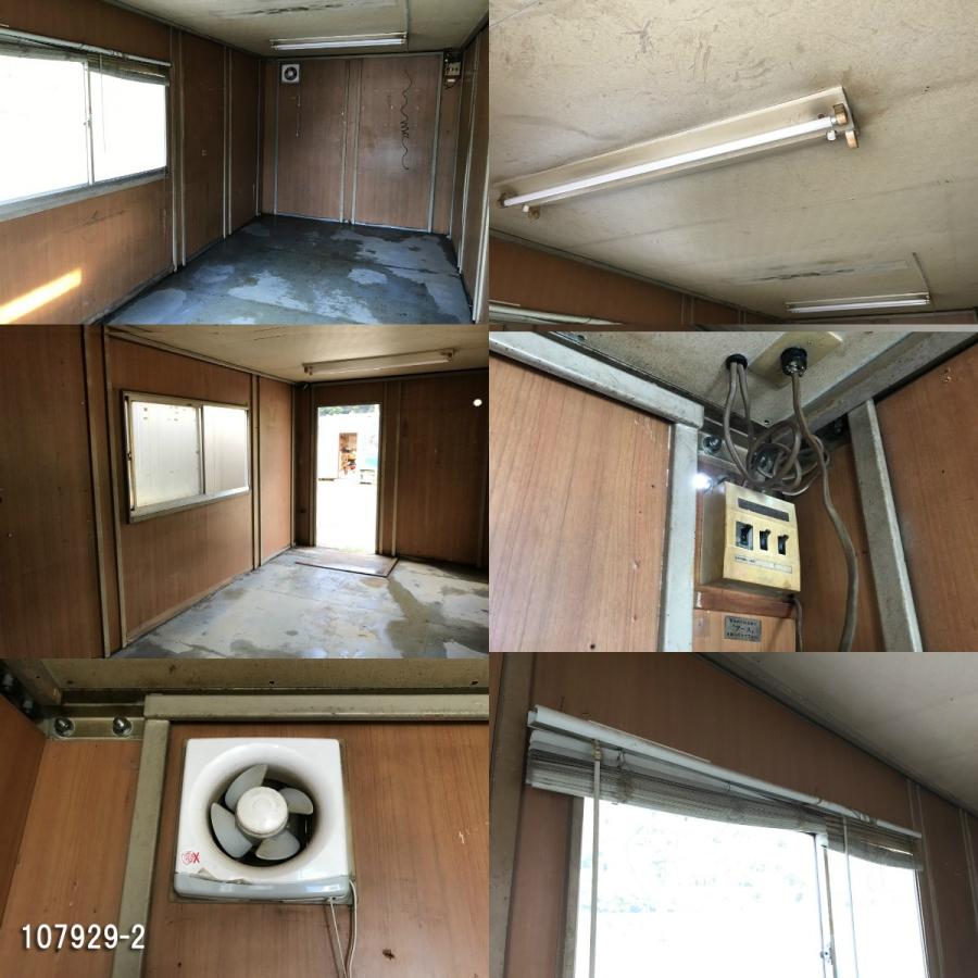 中古 格安現状販売 5 4m ユニットハウス コンテナ プレハブ 倉庫 物置 小屋 Diy バイクガレージ サイクルガレージ 喫煙室 更衣室 休憩室 ビッグ10 ヤフーショップ 通販 Yahoo ショッピング
