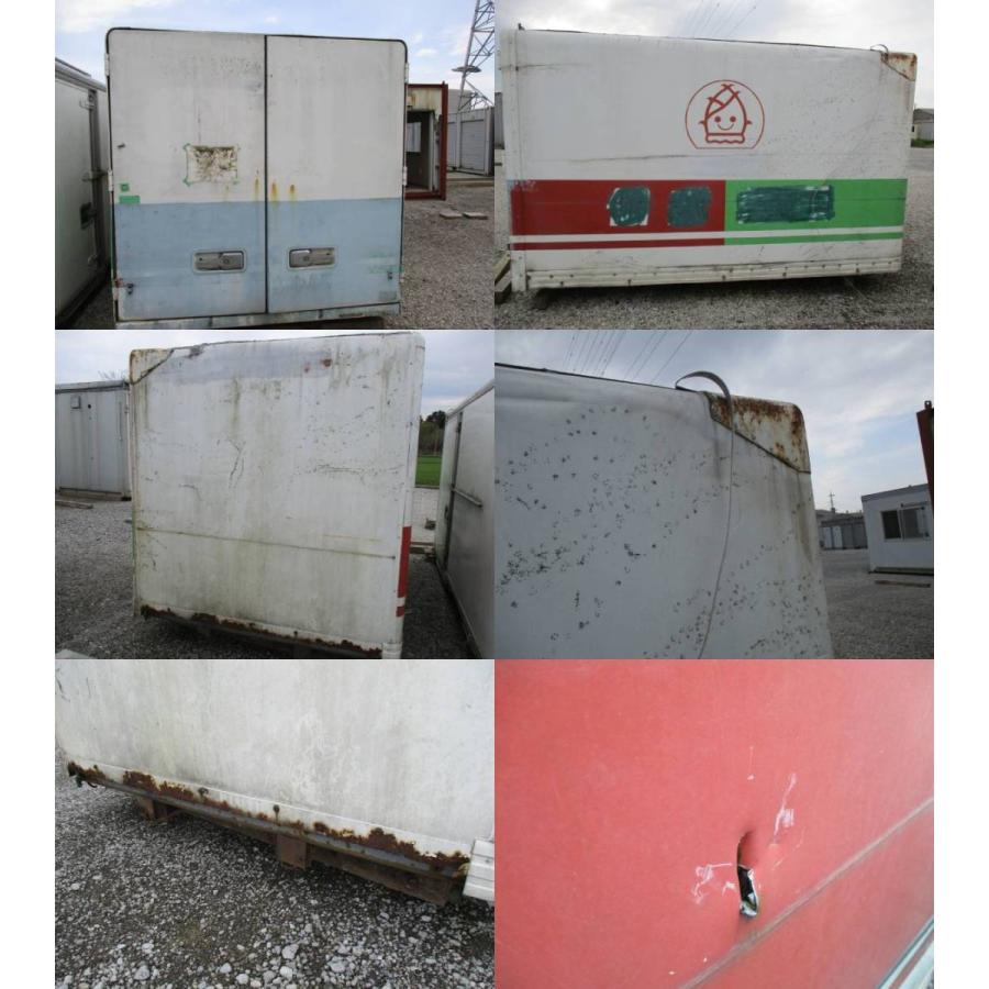 中古コンテナ 中古ユニットハウス 中古プレハブ 1.7坪 3.1m 3.5帖 5.7