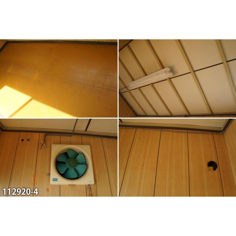 1都8県（東京・千葉・埼玉・神奈川・茨城・栃木・群馬・山梨・静岡）送料無料対象品！ 中古ユニットハウス 2坪 3.6m 4帖 6.6平米 ...