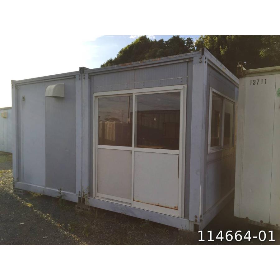 中古ユニットハウス 中古プレハブ 中古コンテナ 5 4m2連棟 7 5坪 24 8平米 スーパーハウス 01 15 0帖 現状販売特別価格品 現品