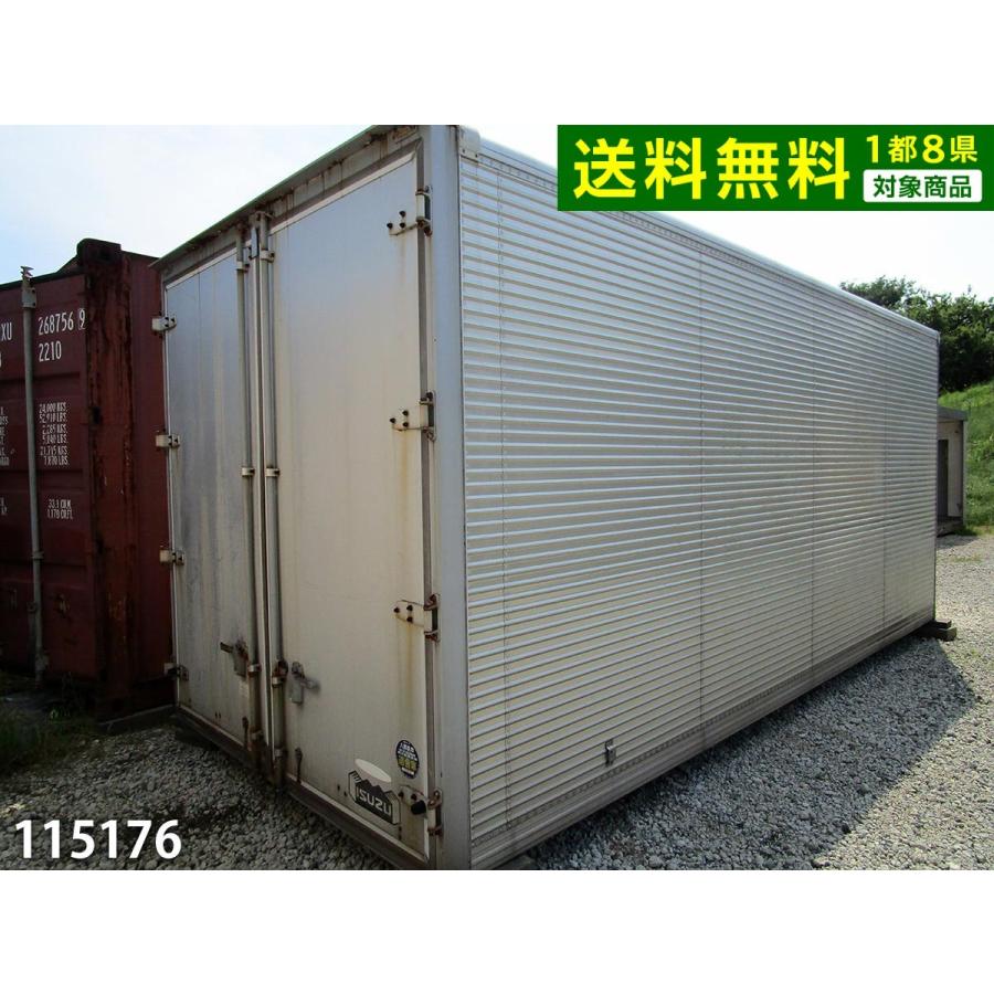 中古トラックコンテナ 3 5坪 5 3m 6 9帖 11 4平米 バイクガレージ 事務所 倉庫 物置 店舗 仮設 車屋 中古ユニットハウス 中古プレハブ ビッグ10 ヤフーショップ 通販 Yahoo ショッピング