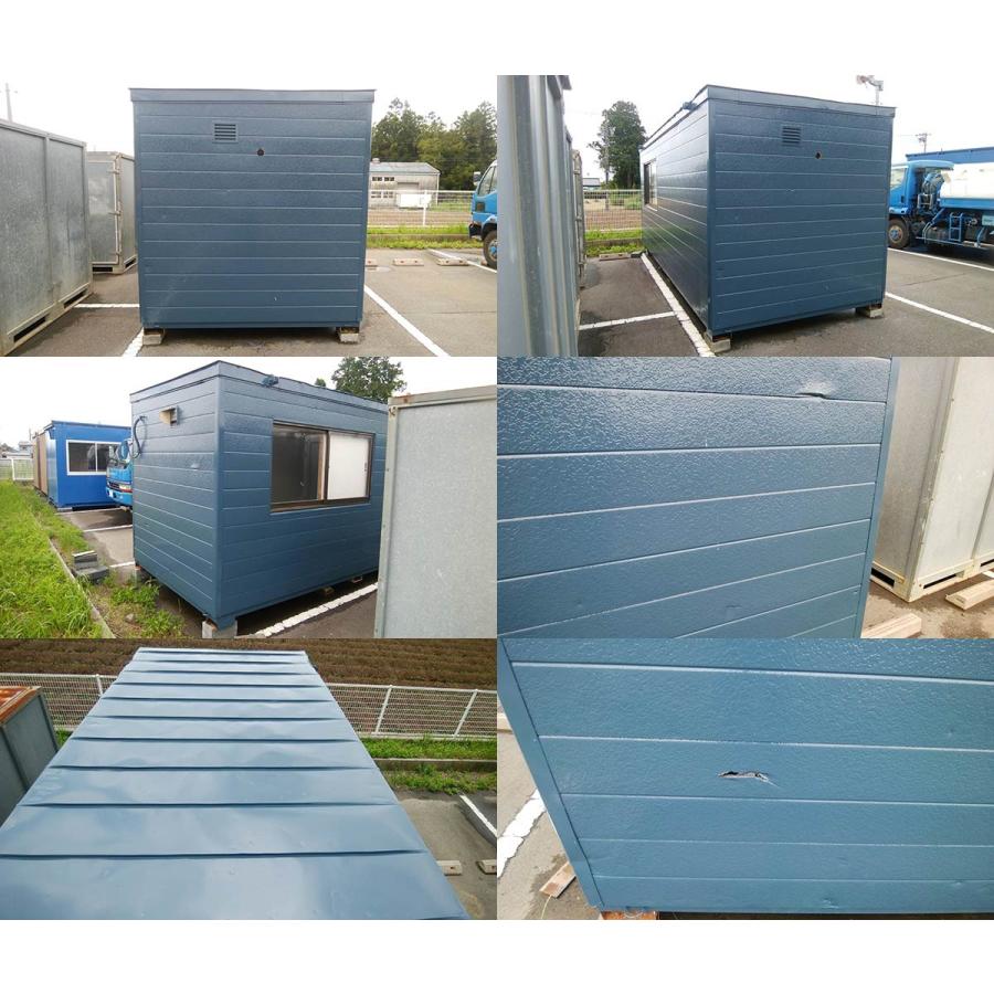 中古ユニットハウス 中古プレハブ 5 4m 3 7坪 7 4帖 12 2平米 防音仕様 スーパーハウス 事務所 倉庫 物置 店舗 仮設 車屋 ビッグ10 ヤフーショップ 通販 Yahoo ショッピング