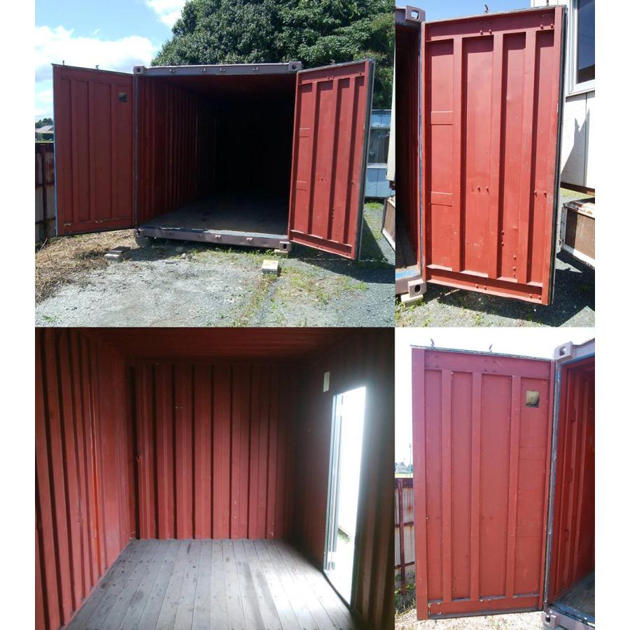 中古コンテナ 中古プレハブ 中古ユニットハウス ft 4 4坪 8 7帖 14 4平米 スーパーハウス バイクガレージ 事務所 倉庫 物置 店舗 仮設 車屋 ビッグ10 ヤフーショップ 通販 Yahoo ショッピング