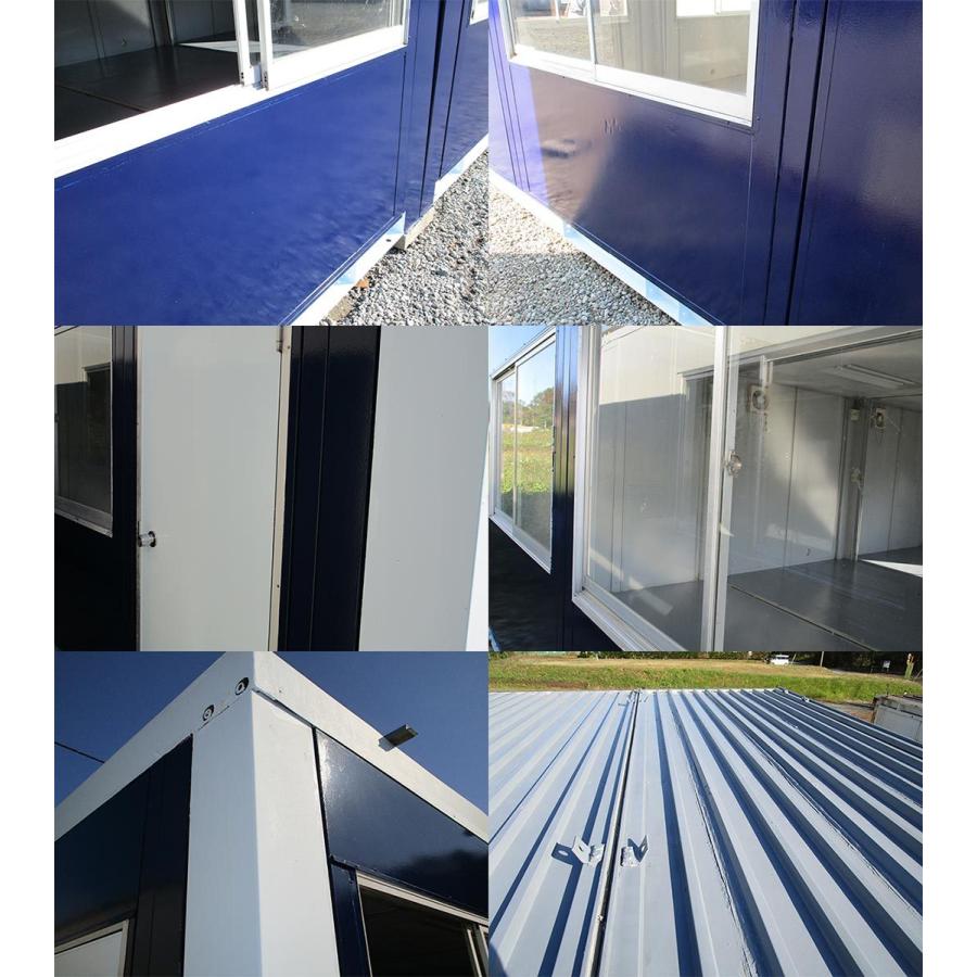 中古ユニットハウス 中古プレハブ 5.6m 3連棟 12.3坪 24.5帖 40.5平米