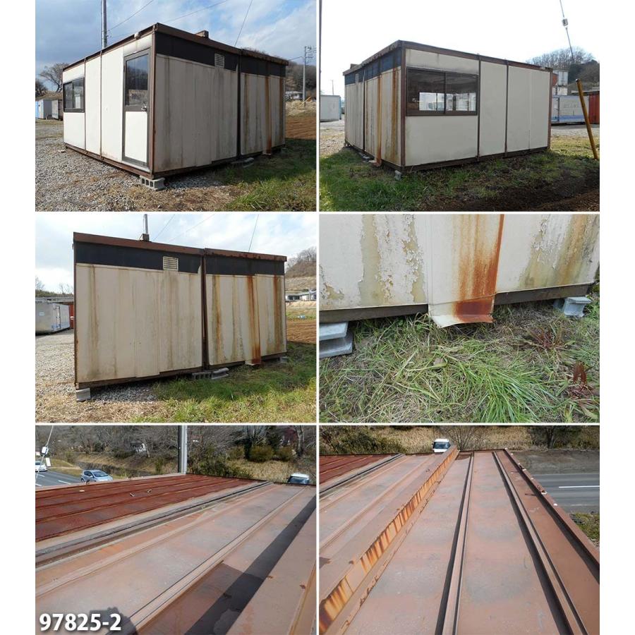 97825 中古 激安現状販売 4.6m 2連棟 ユニットハウス プレハブ 97825 中古 激安現状販売 4.6m 2連棟 ユニットハウス プレハブ