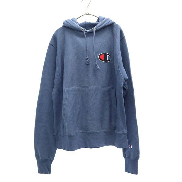 Champion（チャンピオン） 青単復刻 リバースウィーブ 長袖 スウェット 