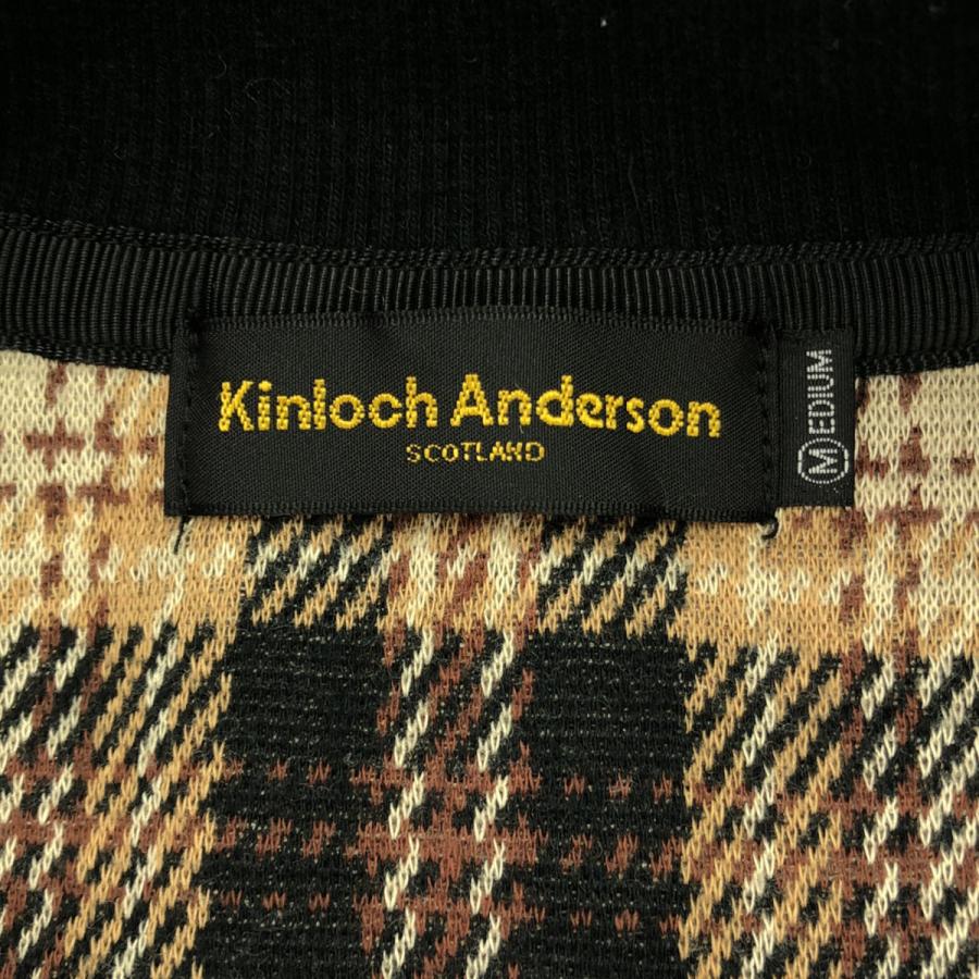 Kinloch Anderson キンロックアンダーソン チェック柄 ワッペン ノー