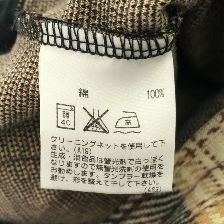 Kinloch Anderson キンロックアンダーソン チェック柄 ワッペン ノー
