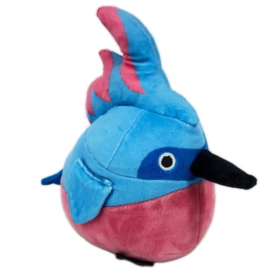 カプコン モンスターハンターライズ紅ヒトダマドリ ぬいぐるみ タグ
