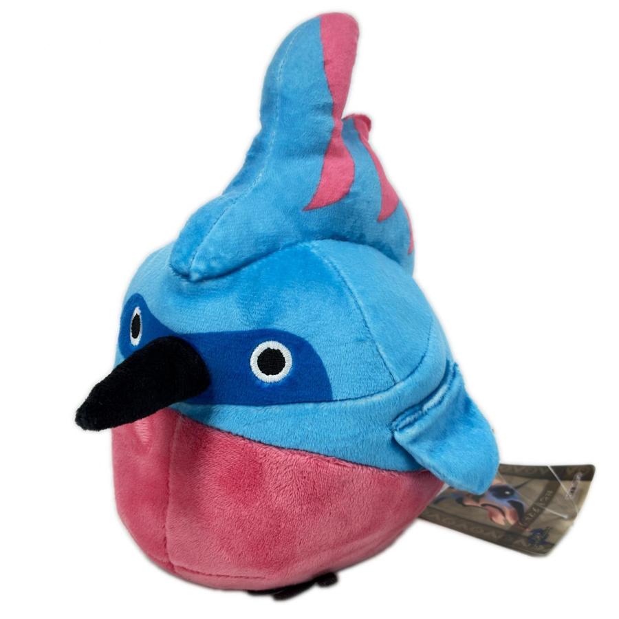 カプコン モンスターハンターライズ紅ヒトダマドリ ぬいぐるみ タグ