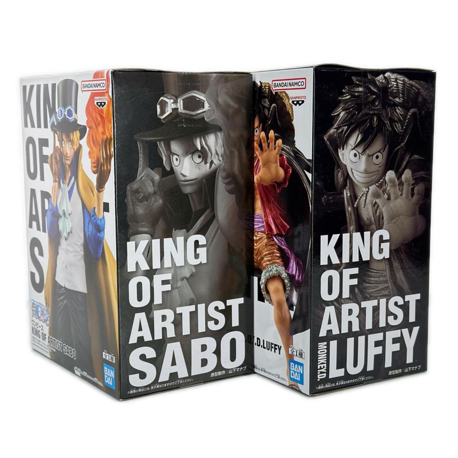 未使用 BANPRESTO 2点まとめ売り KING OF ARTIST ワンピース モンキー 