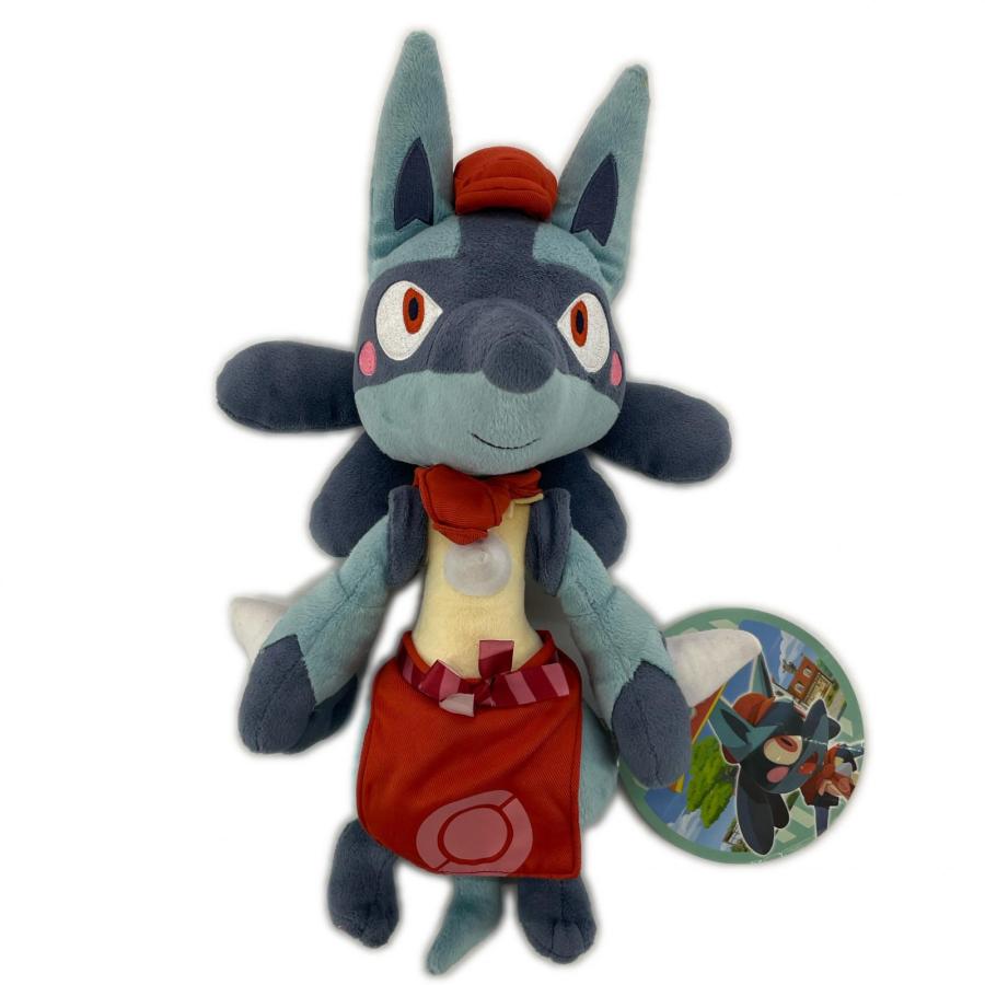 ポケモンセンター 限定 Pok〓mon Caf〓 Mix ルカリオ ぬいぐるみ タグ