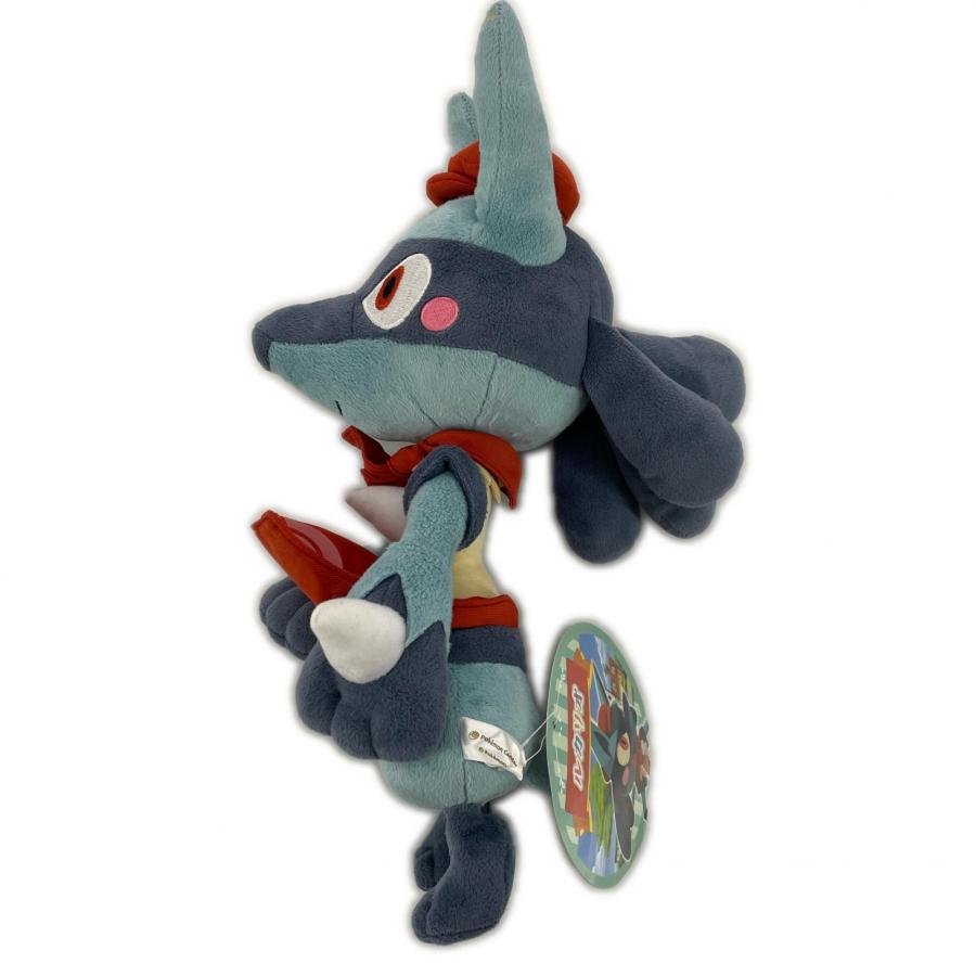 ポケモンセンター 限定 Pok〓mon Caf〓 Mix ルカリオ ぬいぐるみ タグ