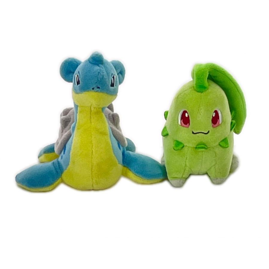 ポケモンセンター Pokmon fit ラプラス チコリータ ぬいぐるみ 古着