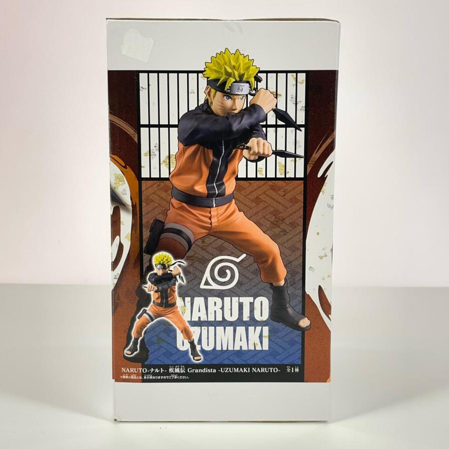 未使用 BANPRESTO Grandista NARUTO-ナルト- 疾風伝 -UZUMAKI NARUTO